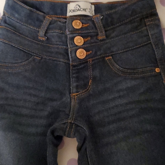 Size 5 girls Jordache jeggins - Picture 2 of 3